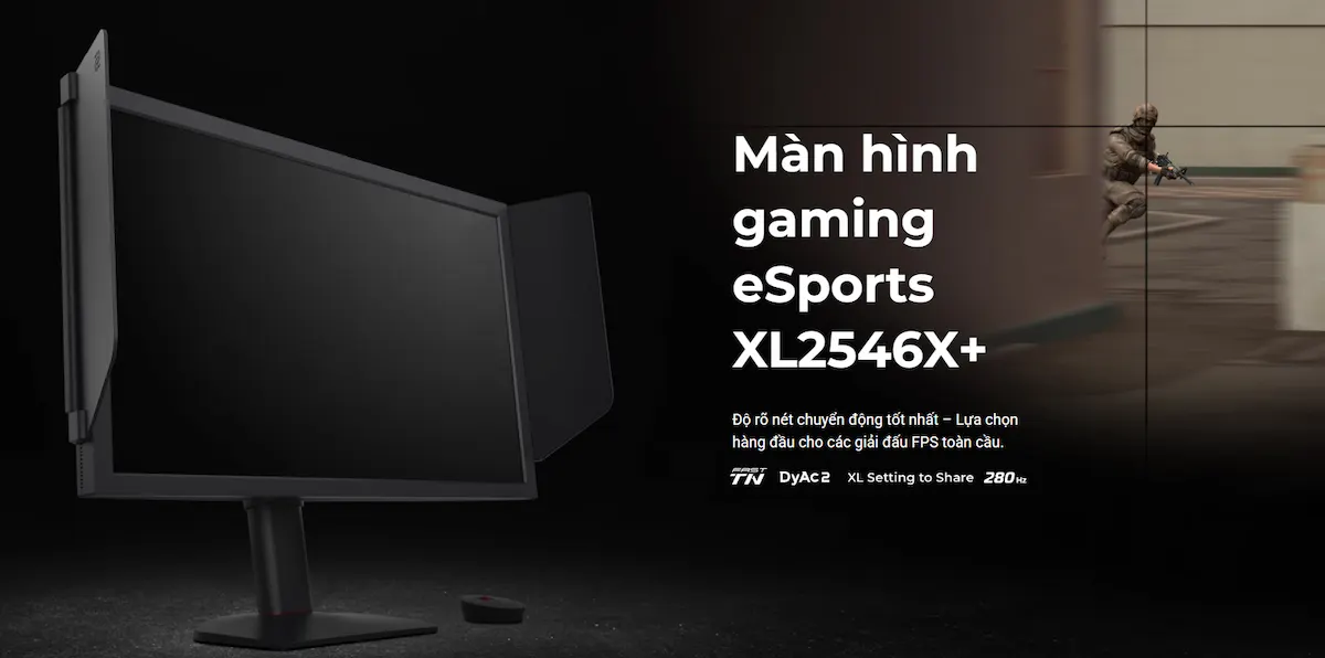 Màn hình LCD BENQ ZOWIE XL2546X+ TN 280Hz - songphuong.vn Màn hình LCD BENQ ZOWIE XL2546X+ TN 280Hz