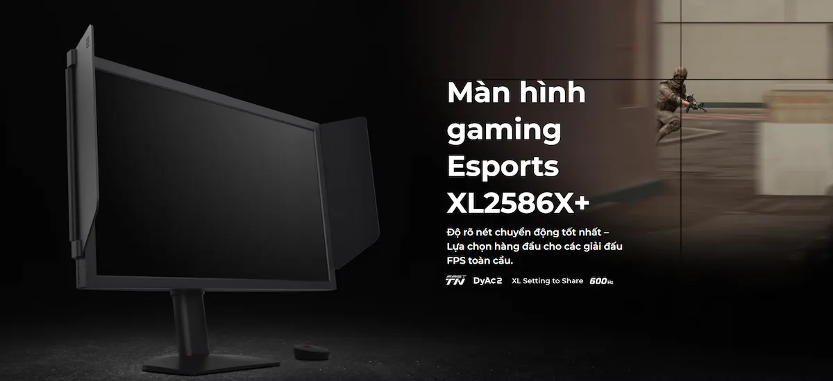 Màn hình LCD BENQ ZOWIE XL2586X+ TN 600Hz - songphuong.vn Màn hình LCD BENQ ZOWIE XL2586X+ TN 600Hz