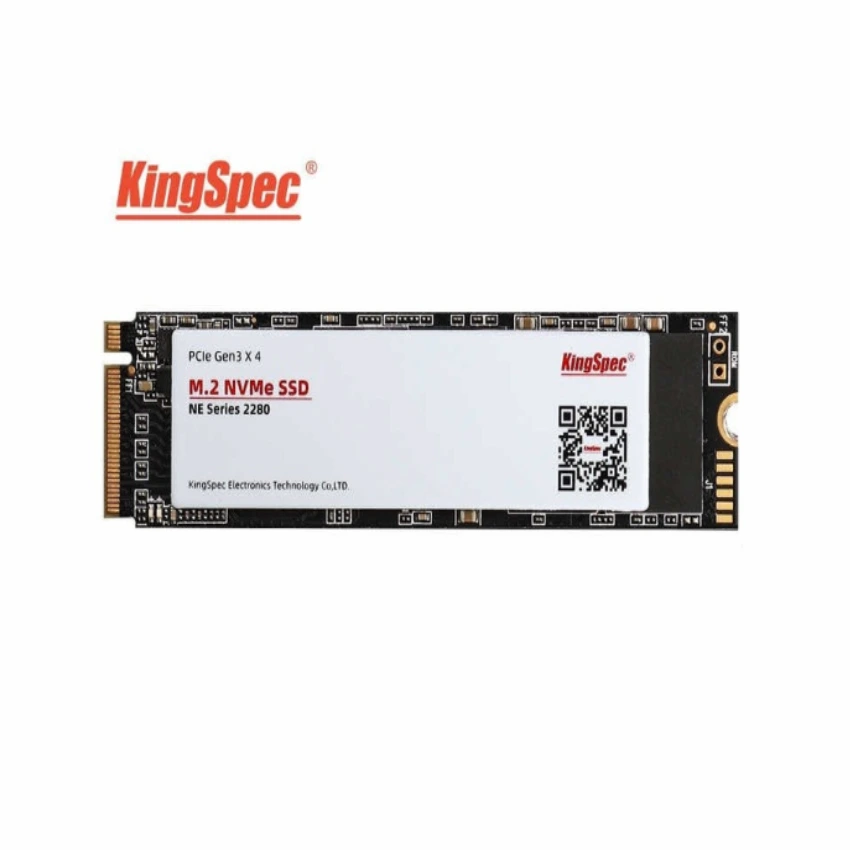 SSD Kingspec NE 256GB 2280 M.2 NVMe PCIe Gen 3×4 (Read/Write: 2400/1700 MB/s, NE-256)