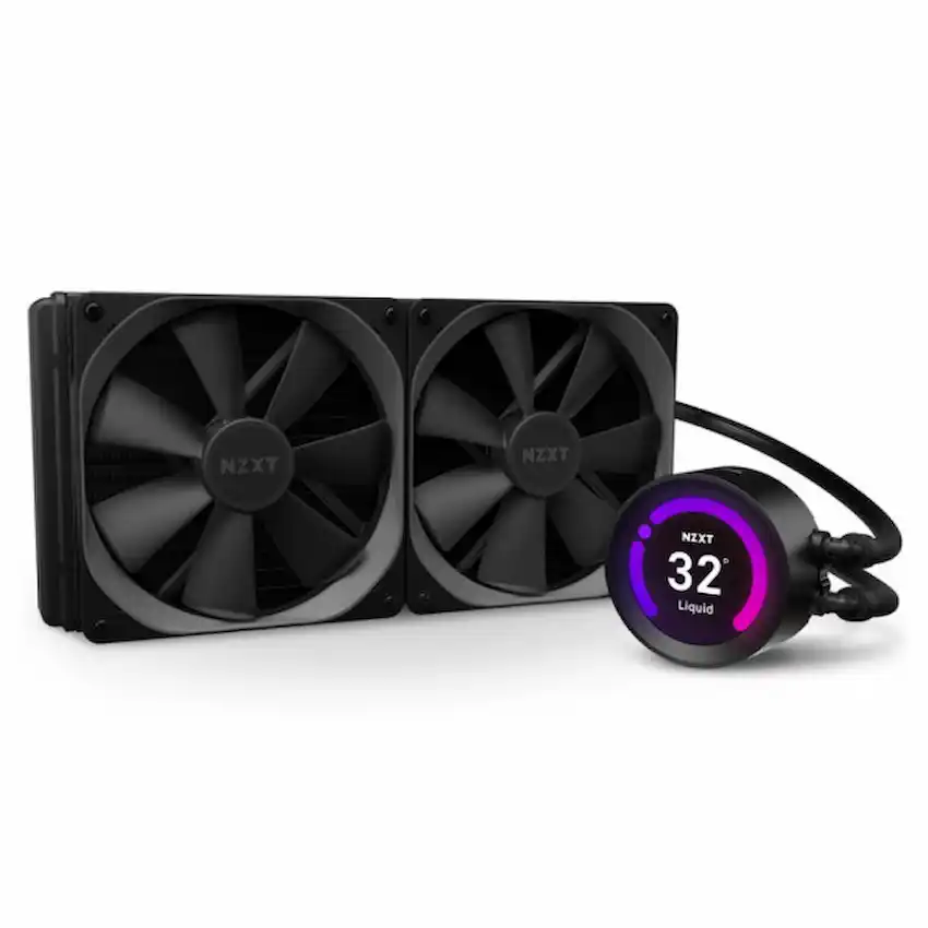 Tản Nhiệt Nước NZXT AIO Kraken Z63 RGB (Màn hình hiển thị nhiệt độ, RL-KRZ63-R1)