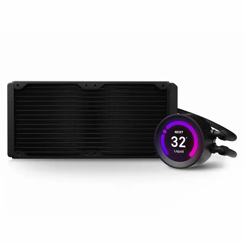 Tản Nhiệt Nước NZXT AIO Kraken Z63 RGB (Màn hình hiển thị nhiệt độ, RL-KRZ63-R1)