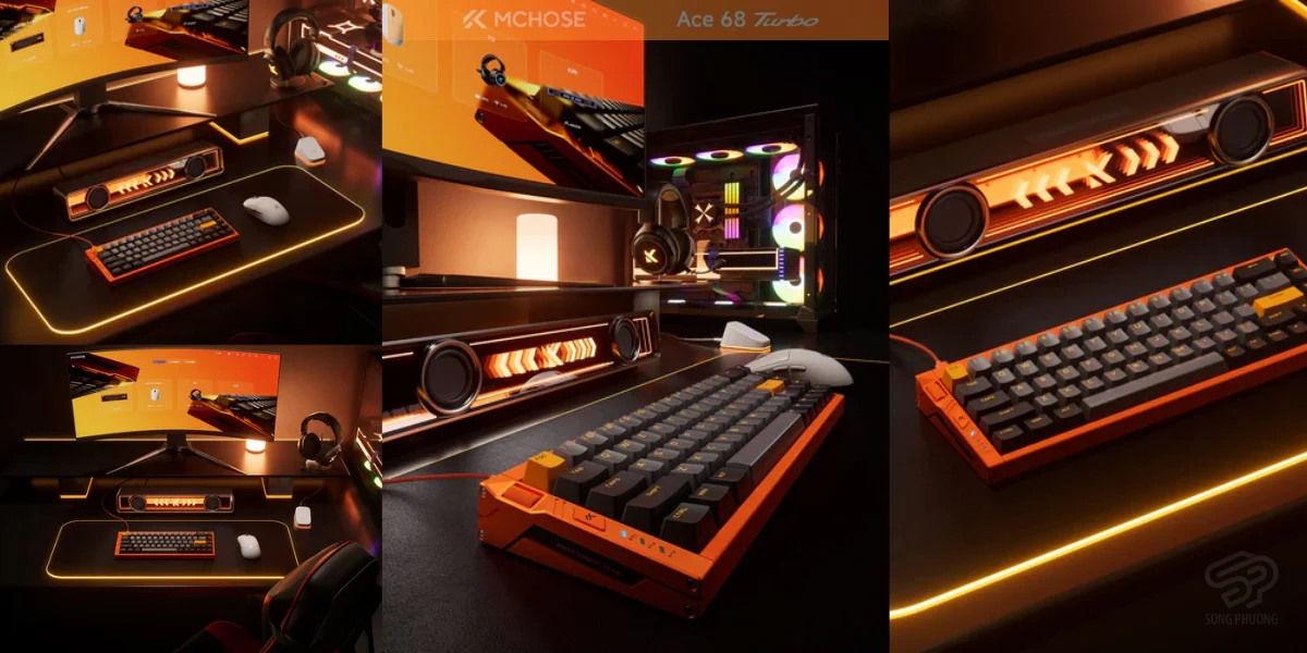 Bàn phím Cơ MCHOSE - songphuong.vn Bàn phím Cơ MCHOSE