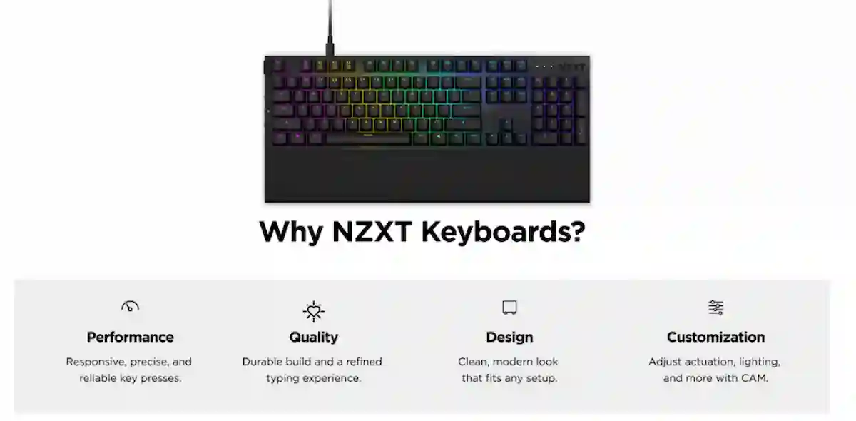 Bàn Phím cơ NZXT Function Fullsize