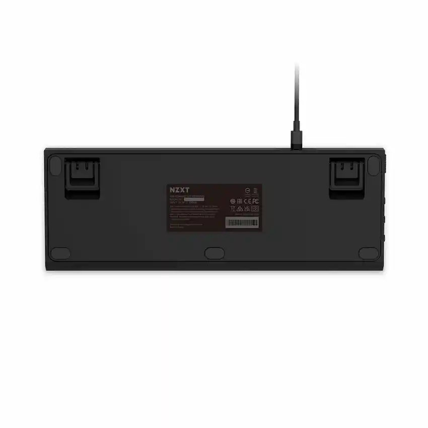 Bàn Phím cơ NZXT Function MiniTKL (Hot-swap, Wired, Red Switch, RGB, Trắng/Đen)
