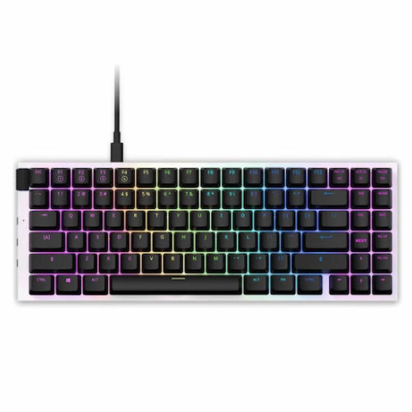 Bàn Phím cơ NZXT Function MiniTKL (Hot-swap, Wired, Red Switch, RGB, Trắng/Đen)