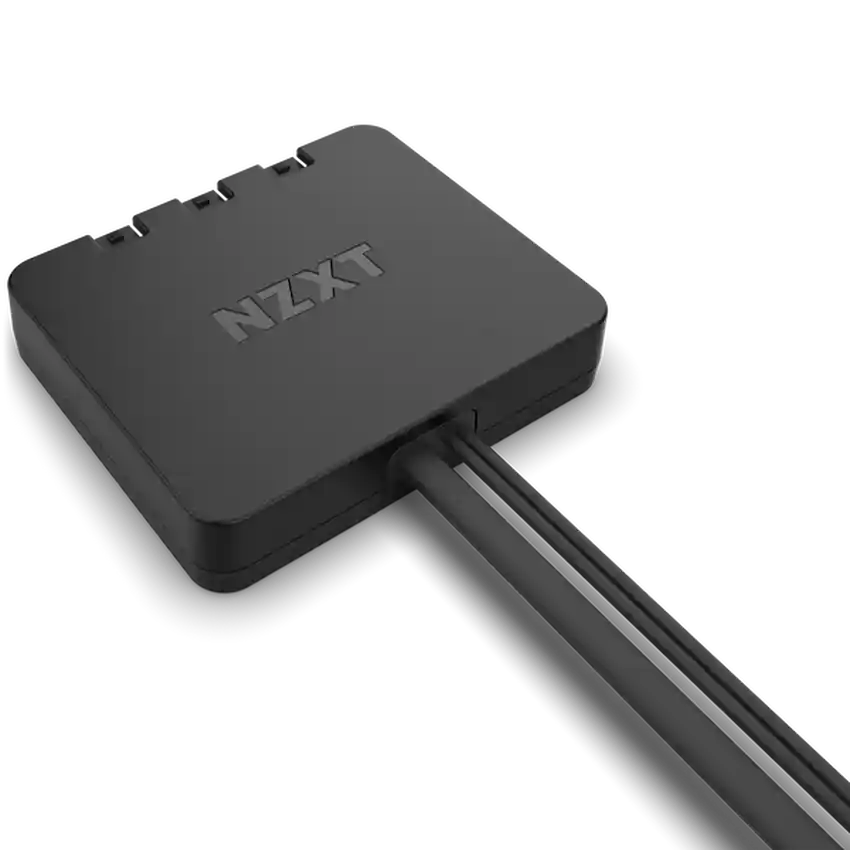 Bộ 3 Fan Case NZXT F120RGB Duo (Kèm Bộ điều khiển RGB, Chiếu sáng hai mặt, Trắng/Đen)