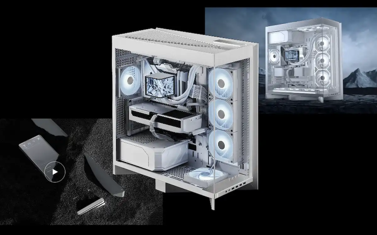 Case TRYX LUCA L70 White - songphuong.vn Case TRYX LUCA L70 White