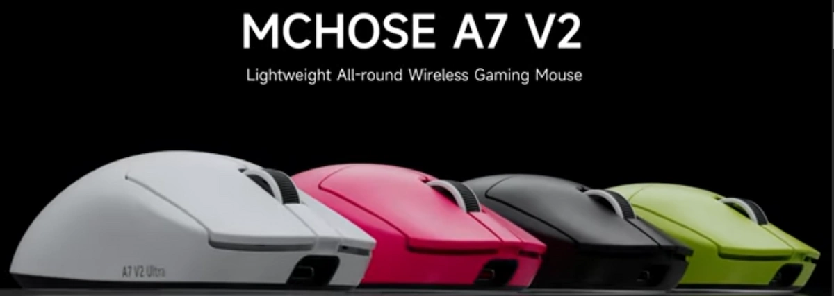 Chuột MCHOSE A7 V2 Ultra Plus Wireless Chuột MCHOSE A7 V2 Ultra Plus Wireless