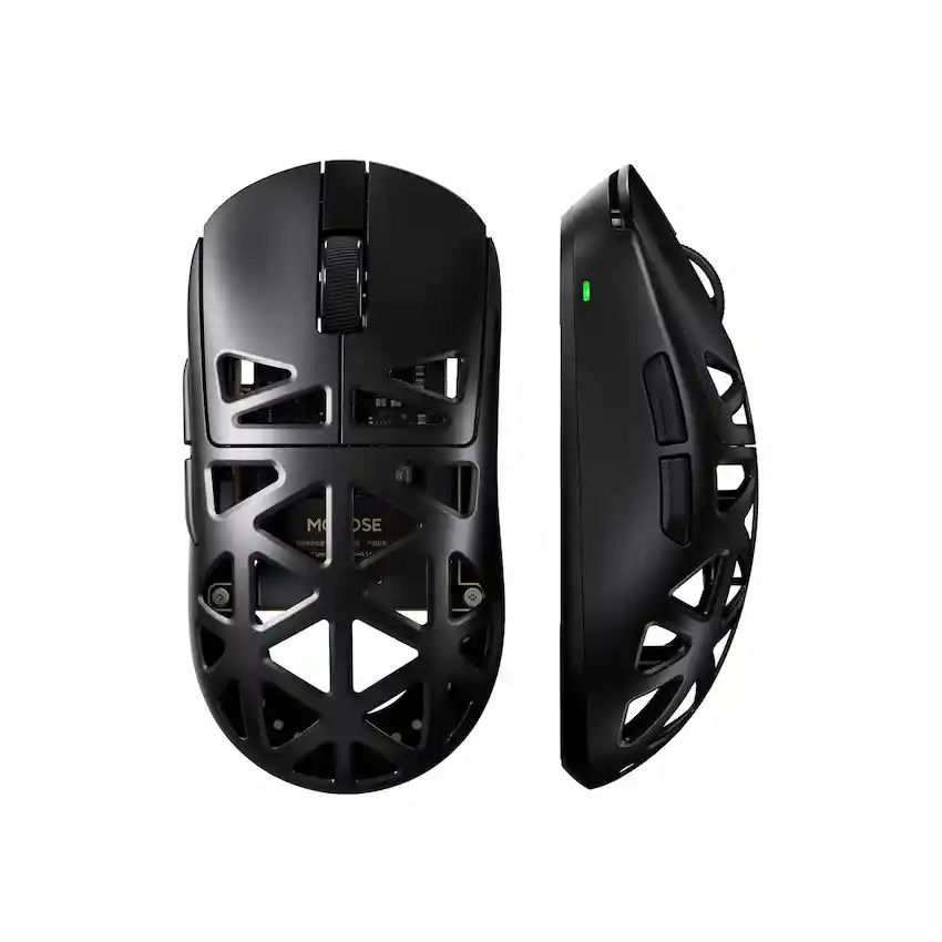 Chuột MCHOSE A7X Ultra Wireless Black (Type-C/2.4G Hz/Wireless, PAW 3950 TI, DPI 42000, 500mAh)