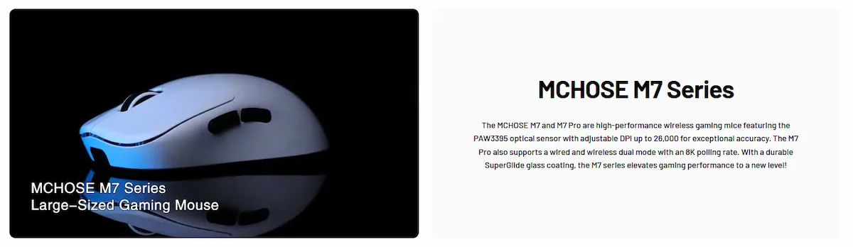 Chuột MCHOSE M7 Ultra Wireless - songphuong.vn Chuột MCHOSE M7 Ultra Wireless