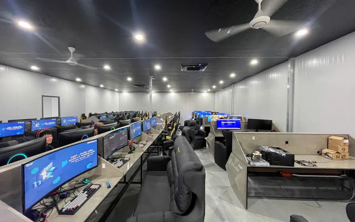 Thi công hệ thống Mạng Phòng Game chuyên nghiệp Thi công hệ thống Mạng Phòng Game chuyên nghiệp
