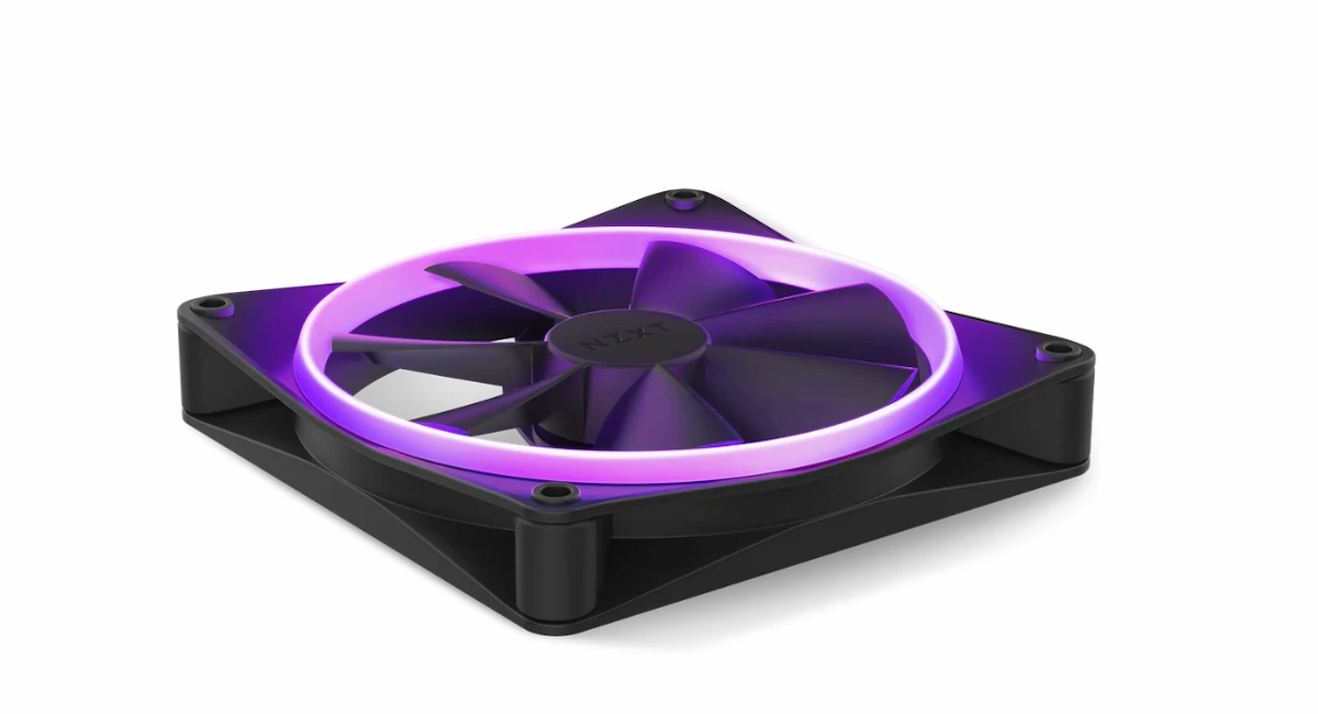 Fan Case NZXT F140RGB Black - songphuong.vn Fan Case NZXT F140RGB Black