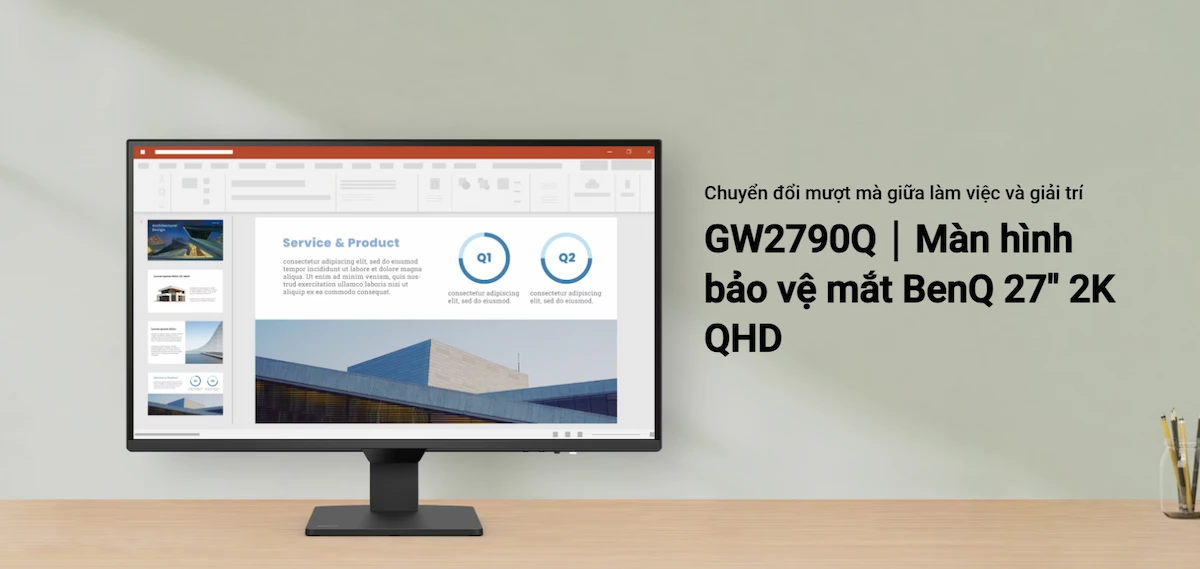 Màn hình LCD BENQ GW2790Q IPS 2K - songphuong.vn Màn hình LCD BENQ GW2790Q IPS 2K
