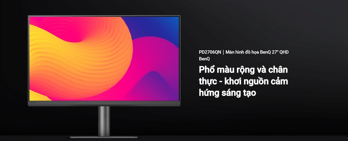 Màn hình LCD BENQ PD2706QN IPS 2K - songphuong.vn Màn hình LCD BENQ PD2706QN IPS 2K