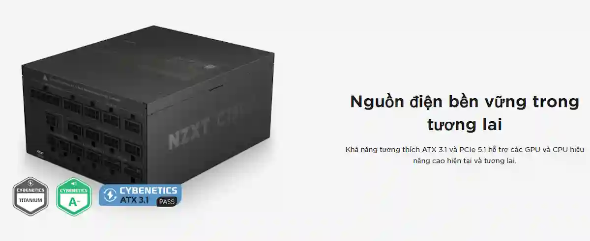 Nguồn NZXT C1500 1500W Platinum - songphuong.vn Nguồn NZXT C1500 1500W Platinum
