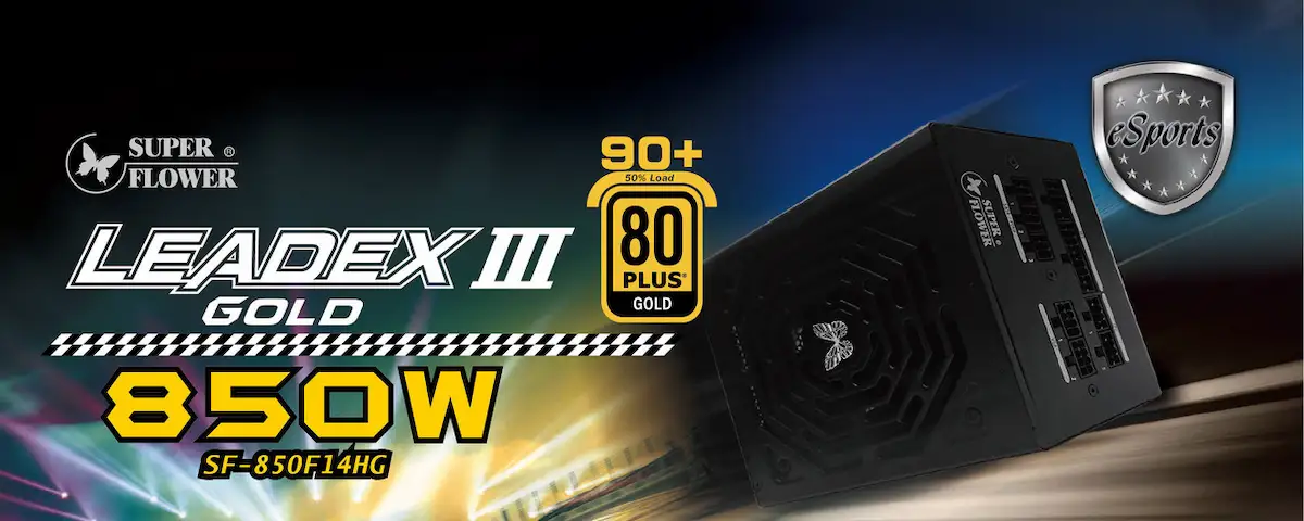 Nguồn SuperFlower Leadex III Gold 850W Nguồn SuperFlower Leadex III Gold 850W