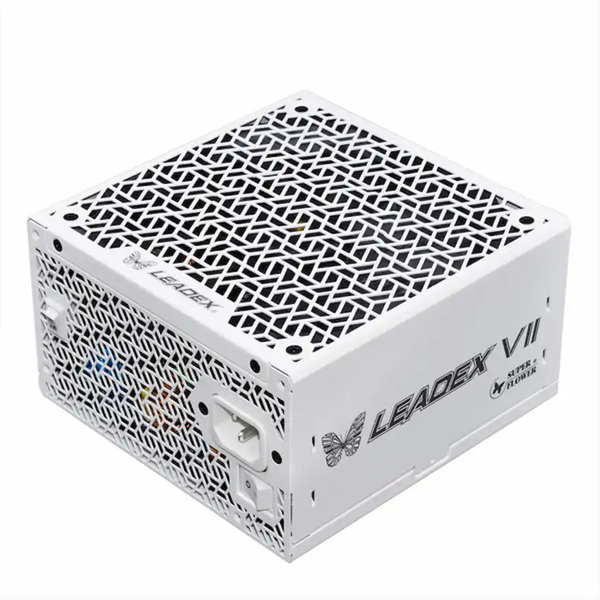 Nguồn SuperFlower Leadex VII Platinum PRO 1200W WH (80 Plus Platinum, ATX 3.1, Fully Modular)