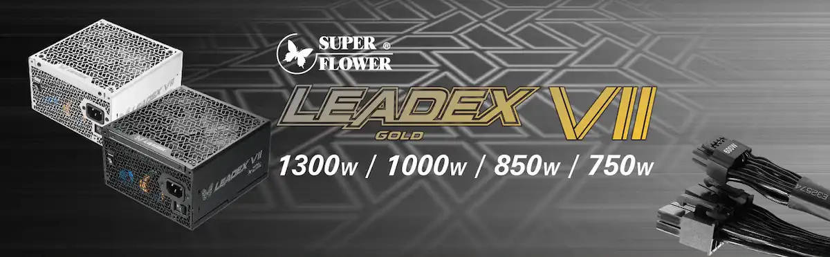 Nguồn SuperFlower Leadex VII XG 1000W White Nguồn SuperFlower Leadex VII XG 1000W White