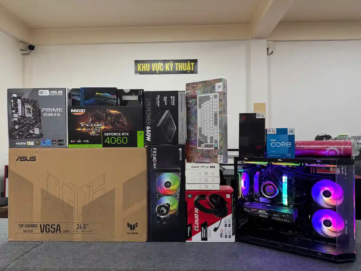 SP PC INTEL i5 14400F RTX 4060 -songphuong.vn SP PC INTEL i5 14400F RTX 4060