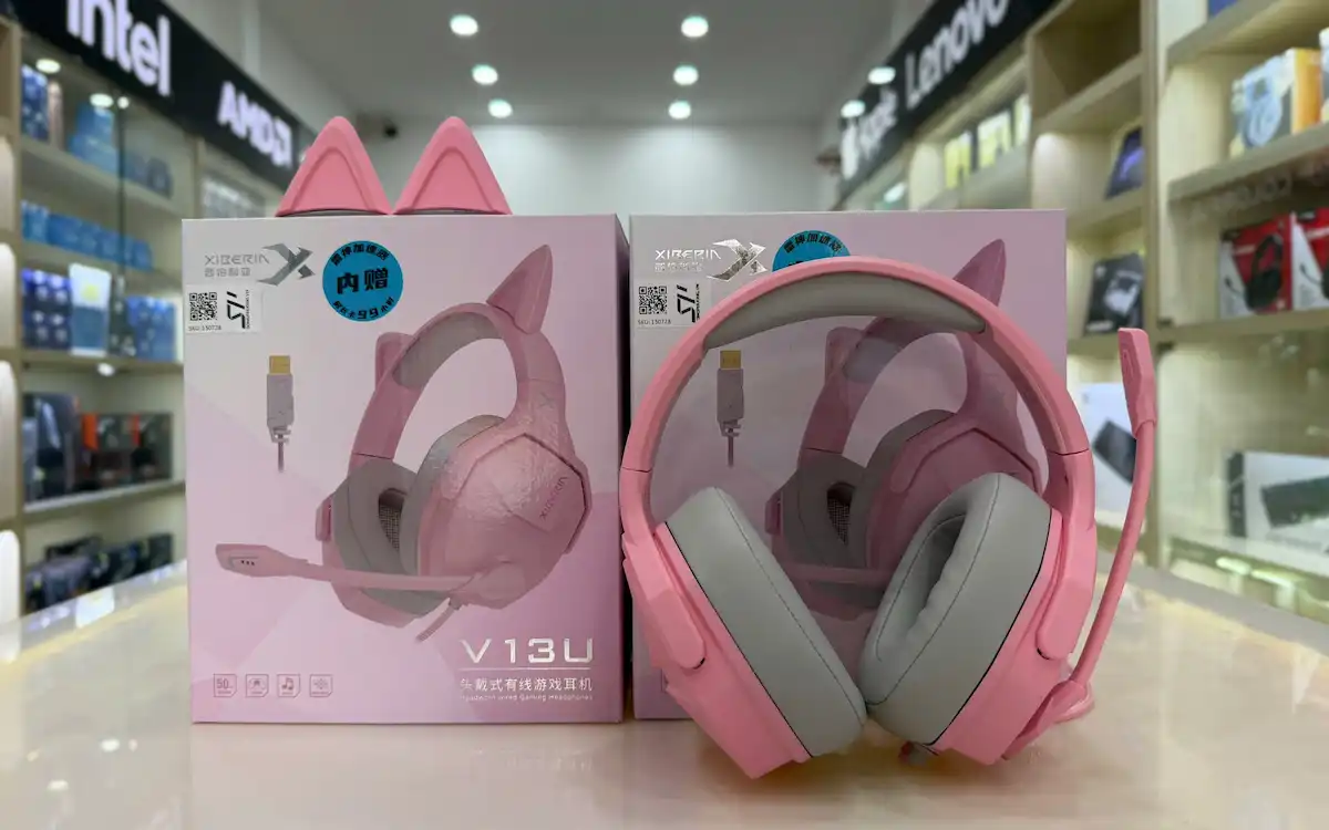 Tai Nghe Xiberia V13U Pink - songphuong.vn Tai Nghe Xiberia V13U Pink