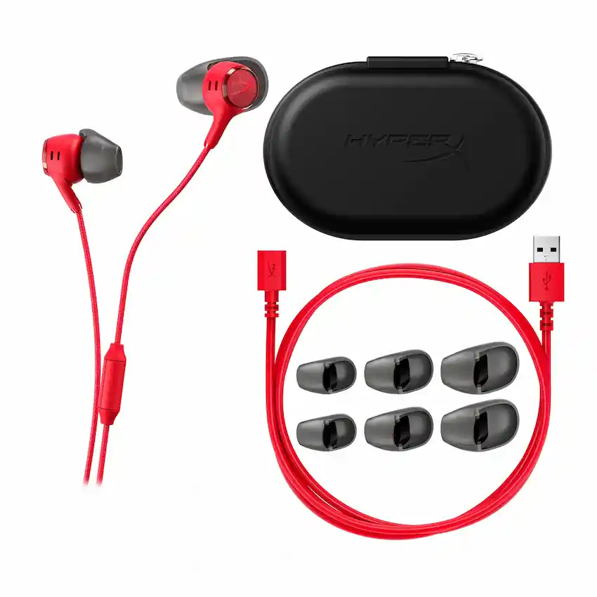 Tai nghe Kingston HyperX Cloud Earbuds III S (Black/Red)