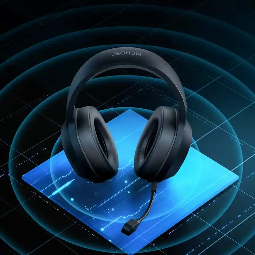 Tai nghe MCHOSE G9 Black (Wired, Âm thanh giả lập 7.1, RGB)