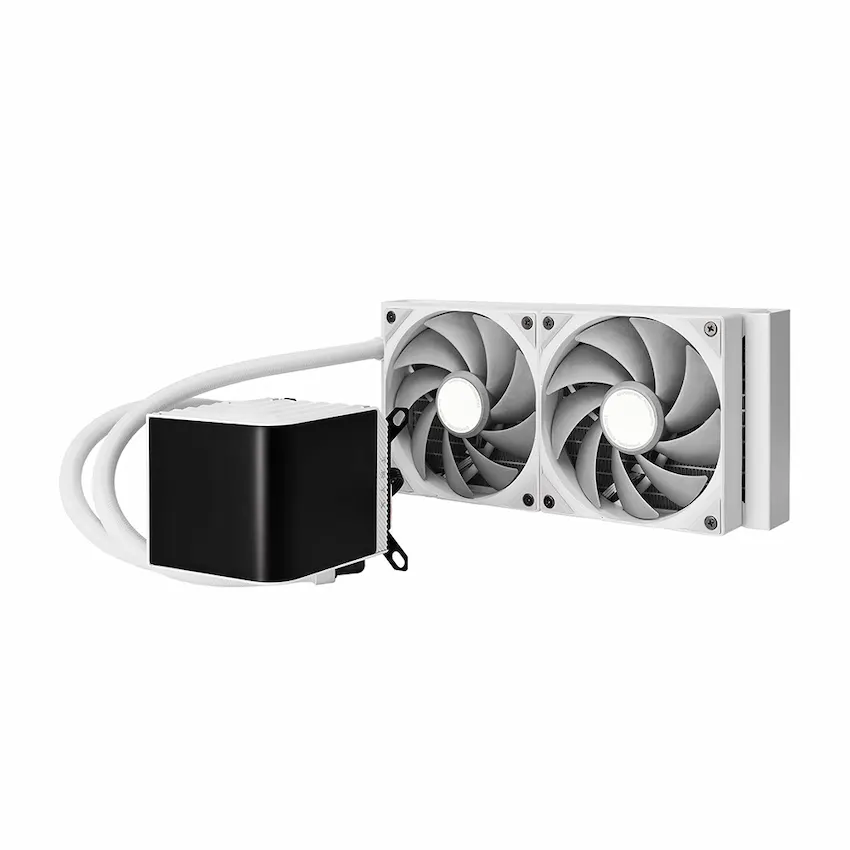 Tản nhiệt nước AIO TRYX PANORAMA 240 White (LCD 6.5 inch, L-P240N-DS2M-G0W)