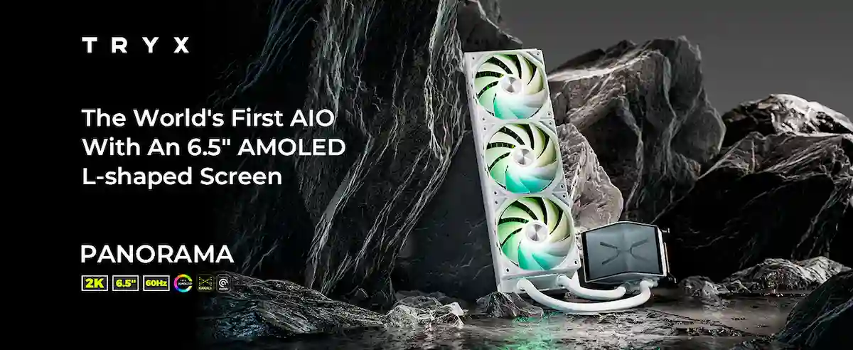 Tản nhiệt TRYX PANORAMA 360 ARGB White - songphuong.vn Tản nhiệt TRYX PANORAMA 360 ARGB White