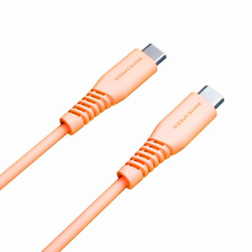 Cáp sạc nhanh Movespeed CT04 PD 60W (1M, 480MBPS, Cam)