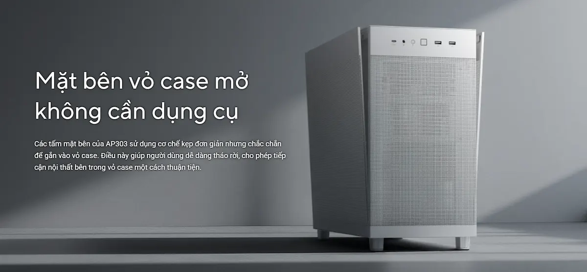 Case Asus Prime AP303 Mesh Black - songphuong.vn Case Asus Prime AP303 Mesh Black
