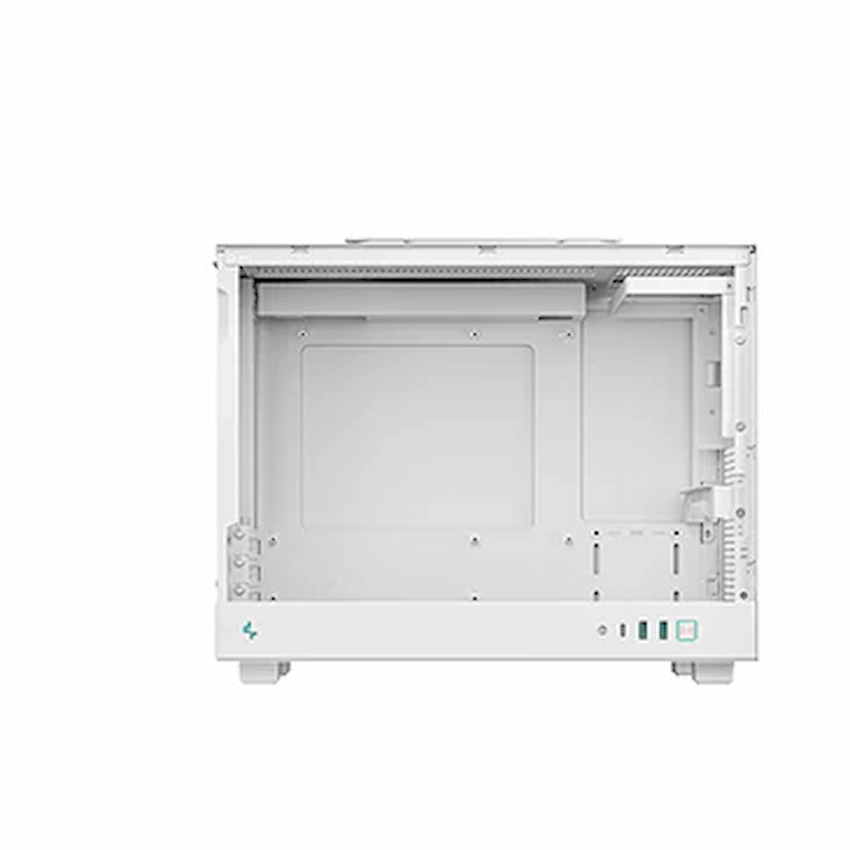 Case Deepcool CH160 WH PLUS (M-ATX/ Mini-ITX, Kính cường lực, White)