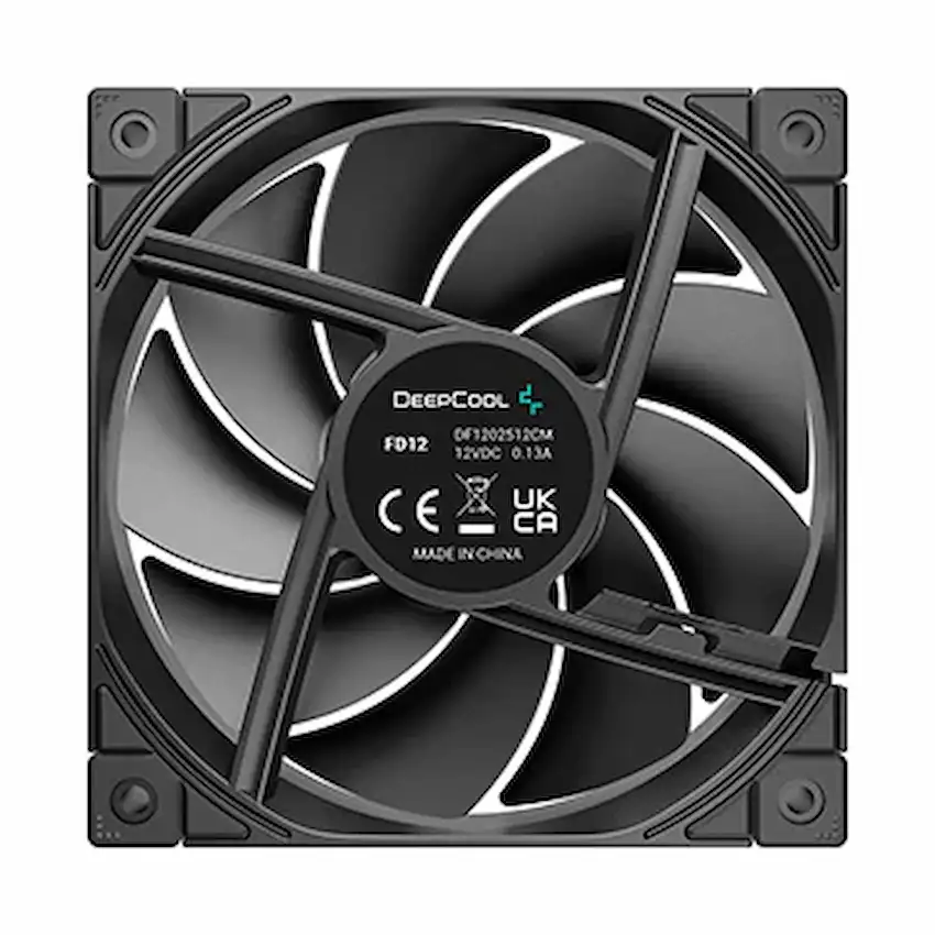 Fan Case Deepcool FD12 3IN1 (3pcs Pack, No LED, Đen)