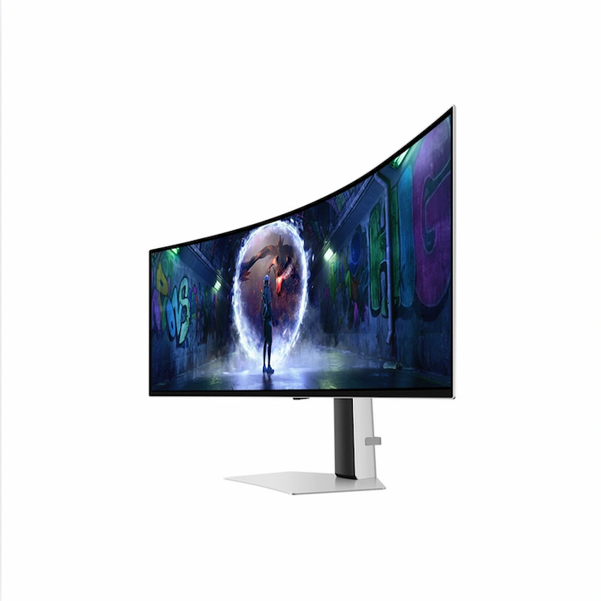 Màn hình LCD Cong Samsung Odyssey OLED G9 G93SD LS49DG930SEXXV DQHD 240Hz (49inch, 5120 x 1440, 240Hz, OLED, 1800R, 0.03ms, HDR10 , FreeSync)