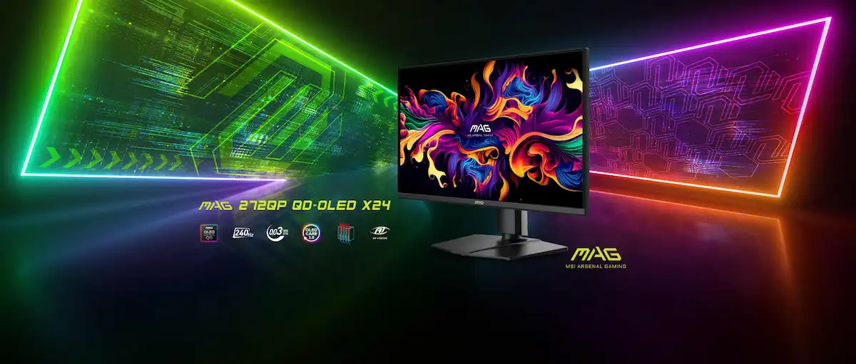Màn Hình LCD MSI MAG 272QP QD-OLED X24 240Hz Màn Hình LCD MSI MAG 272QP QD-OLED X24 240Hz