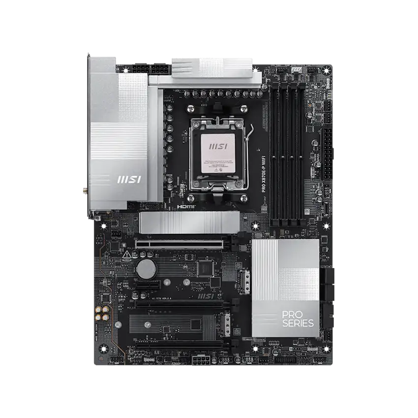 Mainboard MSI PRO X870E-P WIFI (ATX, AM5, Wi-Fi 7, Bluetooth 5.4, Type-C)