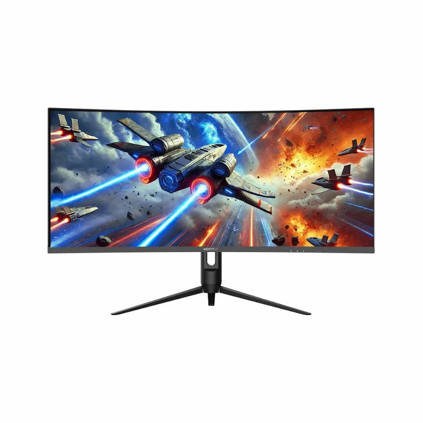 Màn Hình Cong LCD Koorui G3441XC 240Hz (34 Inch, Curved 1500R, UHD 3440x1440P, VA, 240Hz, 1ms)