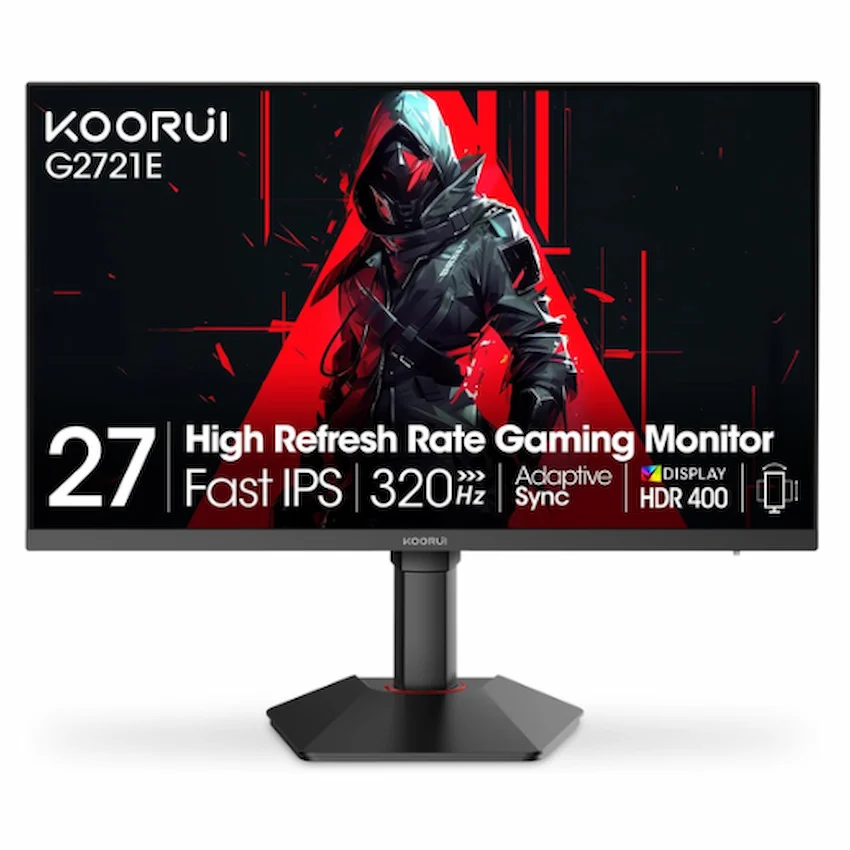 Màn Hình LCD Koorui G2721E 320Hz (27 Inch, 2560×1440 QHD, Fast IPS, 320Hz, 1ms)