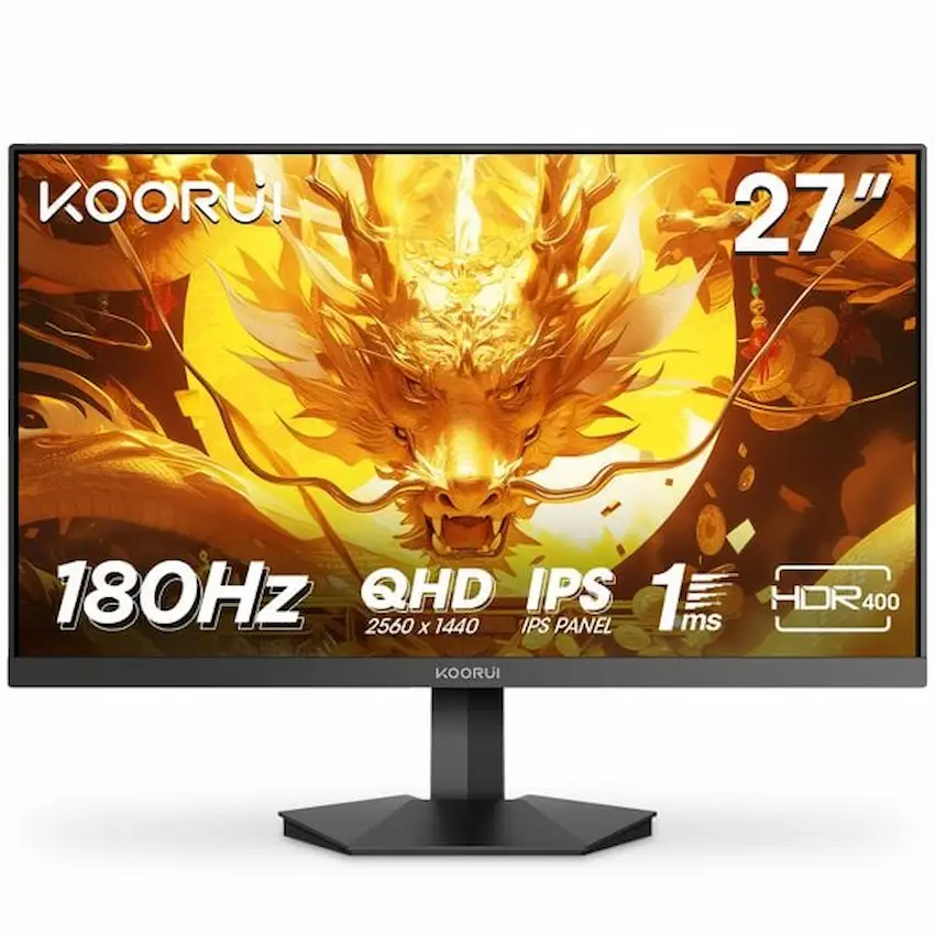 Màn Hình LCD Koorui G2721V 180Hz (27 Inch, 2560×1440 QHD, IPS, 180Hz, 1ms)