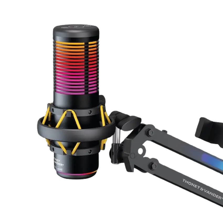Microphone Thornet & Vander VX500 (Microphone Kèm Giá Đỡ, RGB)