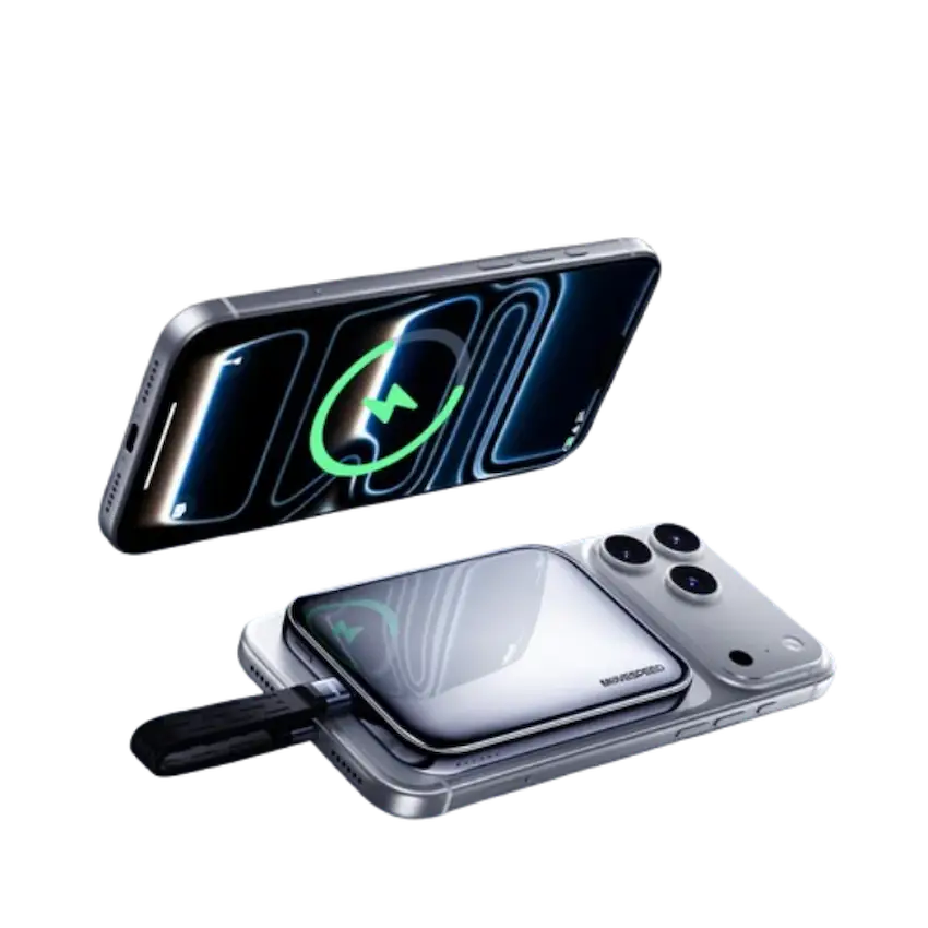 Sạc dự phòng từ tính kết hợp ổ cứng di động Movespeed PD10 (5000mAh, 512GB, 1000MB/s)