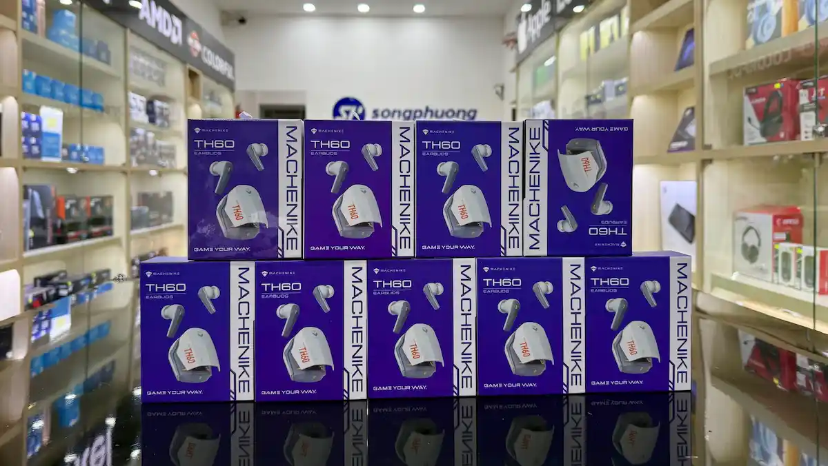 Tai nghe Machenike TH60 TWS Bluetooth -songphuong.vn Tai nghe Machenike TH60 TWS Bluetooth