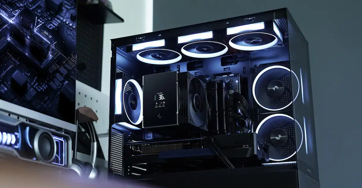 Tản nhiệt khí Deepcool AK500 G2 DIGITAL NYX - songphuong.vn Tản nhiệt khí Deepcool AK500 G2 DIGITAL NYX
