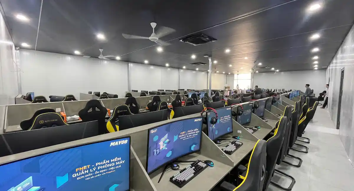 Thi Công Phòng Game Cấu Hình Vip