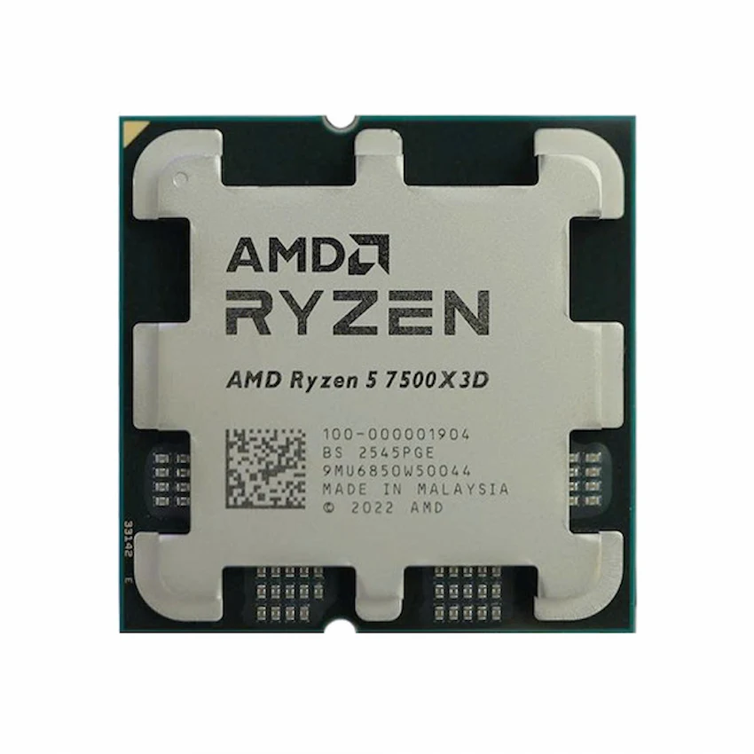 CPU AMD Ryzen 5 7500X3D (Up to 4.5 GHz, 6 nhân 12 luồng, 102MB Cache, 65W, Socket AM5, NO BOX)