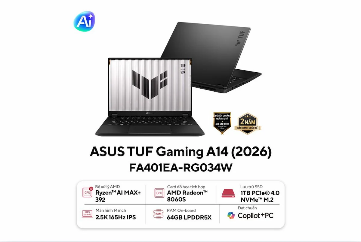 Laptop ASUS TUF Gaming A14 FA401EA-RG034W Laptop ASUS TUF Gaming A14 FA401EA-RG034W