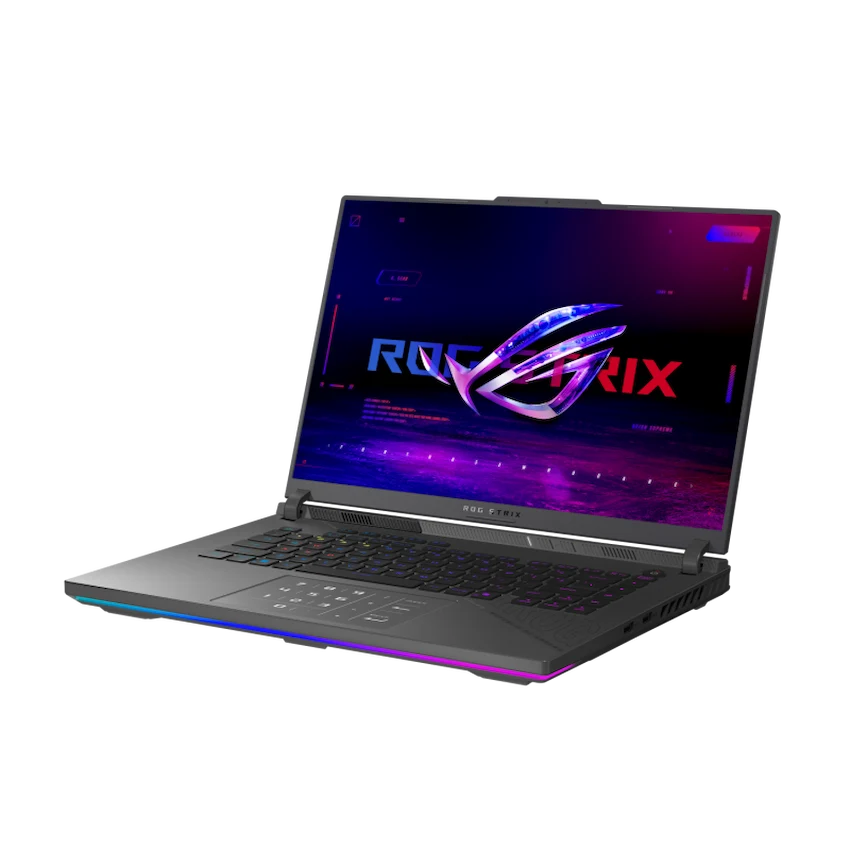 Laptop ASUS ROG Strix G16 G614PM-RV233W (Ryzen 9-8940HX, 16GB RAM, 512GB SSD, 16.0 WUXGA 165Hz, WF6E, BT5.3, W11SL, RTX5060 8GB, RGB, Xám)