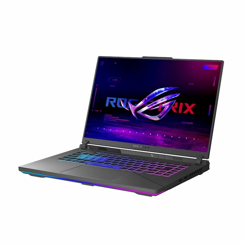 Laptop ASUS ROG Strix G16 G614PM-S5181WS (Ryzen 9-8940HX, 16GB RAM, 1TB SSD , 16.0 inch WQXGA 240Hz, WF6E, BT5.3, W11SL, RTX5060 8GB, N-PAD, RGB, Xám)