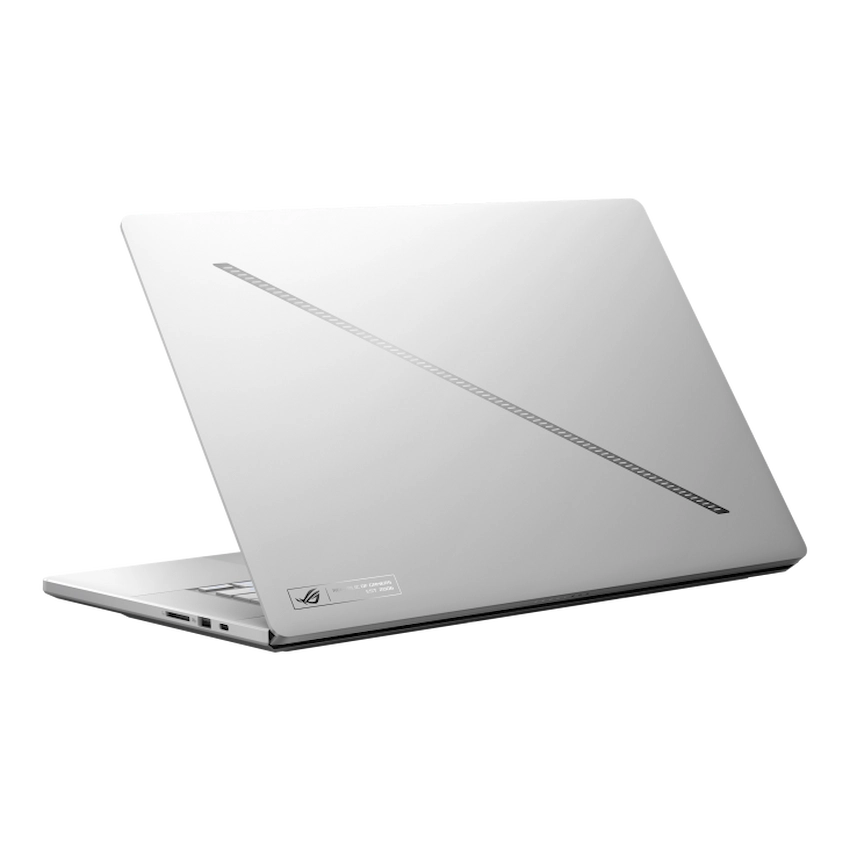 Laptop ASUS ROG Zephyrus G16 GU605CR-QR265WS (Ultra 9-285H, 32GB RAM, 1TB SSD, 16.0 icnh WQXGA OLED 240Hz, WF7, BT5.4, W11SL, RTX5070 Ti 12GB, RGB, Túi, Trắng)