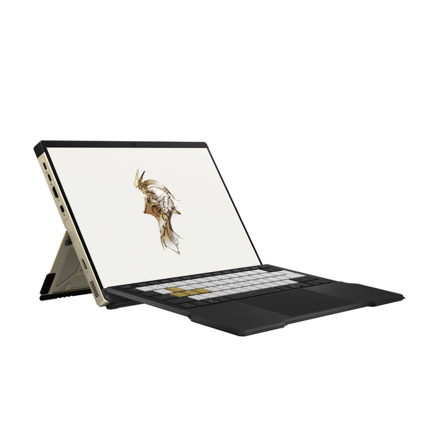 Laptop ASUS ROG Flow Z13 GZ302EAC-RU184WS (AMD AI MAX+ 395, 128GB RAM, 1TB SSD, 13.4 inch 2.5K 180Hz, WF7, BT5.4, W11SL, Cảm Ứng, Vàng)
