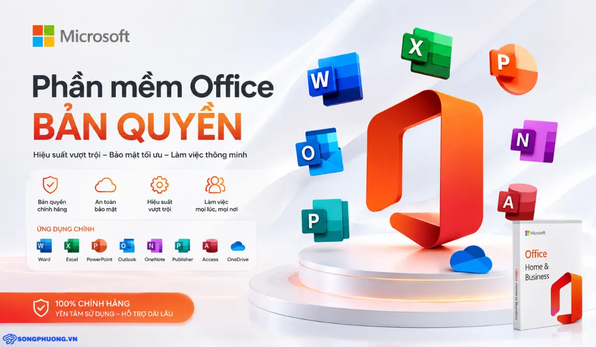 Phần mềm Microsoft 365 Bản Quyền